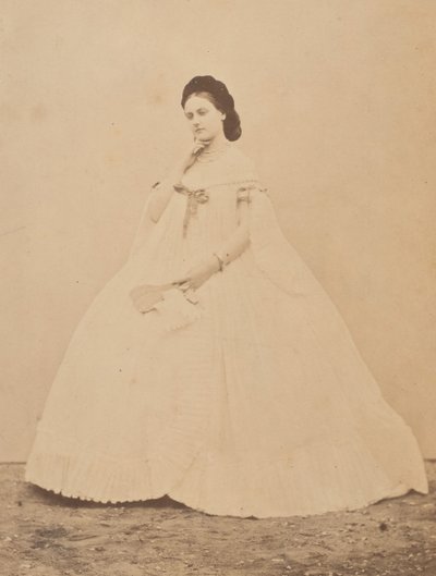 Le peignoir plissé autre, années 1860 - Pierre Louis Pierson