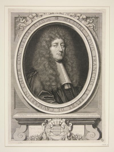 Louis François le Fèvre de Caumartin (1624-1687) - Pierre Louis van Schuppen