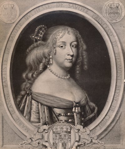 Marie Jeanne Baptiste, Duchesse de Savoie, fin du 17e siècle 1894 - Pierre Louis van Schuppen