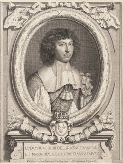 Portrait de Louis XIV, 1650-1702 - Pierre Louis van Schuppen