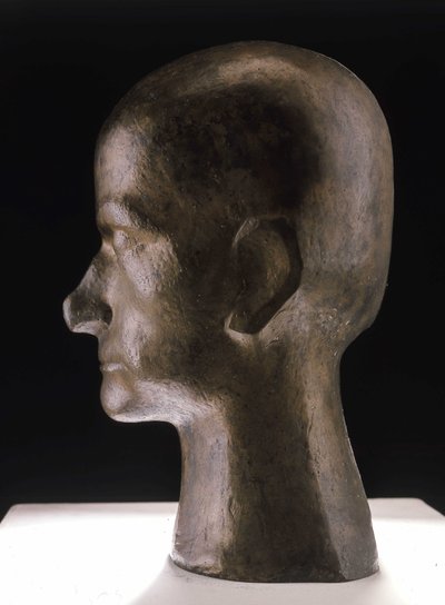 Buste de Baudelaire, bronze - Pierre Maurice Raymond Duchamp Villon
