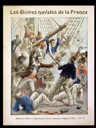 Robert Surcouf (1736-1827) abordant avec succès le 