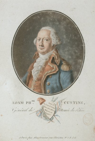 Comte Adam Philippe de Custine - Pierre Michel Alix