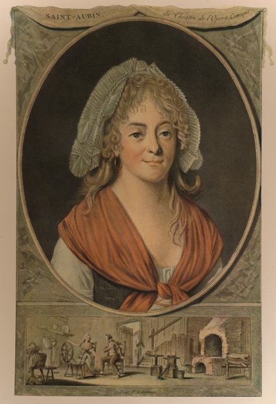 Madame Saint-Aubin, fin XVIIIe siècle, 1913 - Pierre Michel Alix