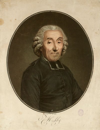 Portrait de Gabriel Bonnot de Mably - Pierre Michel Alix