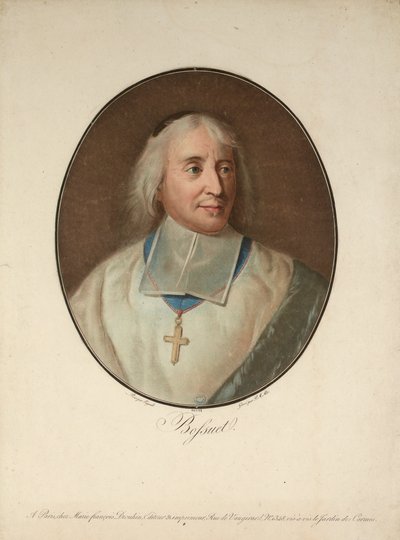 Portrait de Jacques-Bénigne Bossuet - Pierre Michel Alix