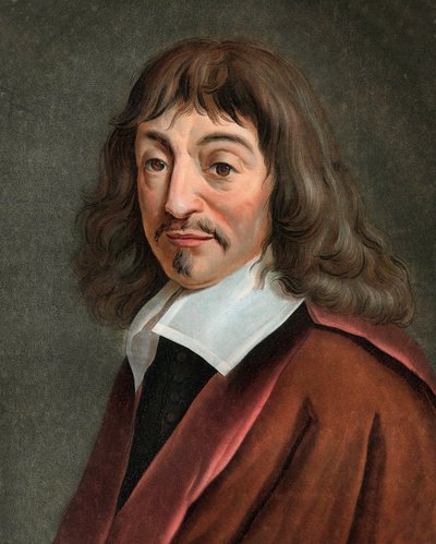 Portrait de René Descartes - Pierre Michel Alix