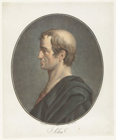 Portrait de Solon - Pierre Michel Alix