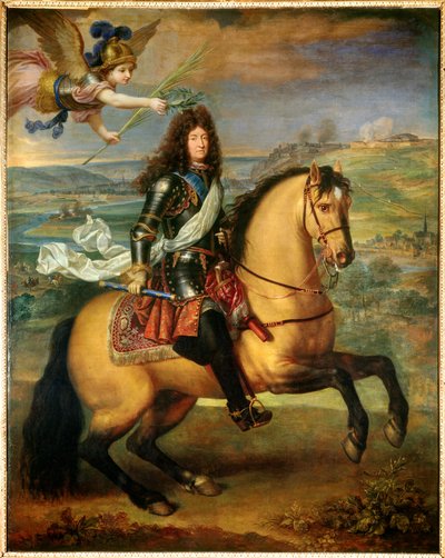 Portrait équestre de Louis XIV - Pierre Mignard