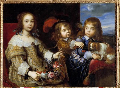 Les enfants du duc de Bouillon - Pierre Mignard