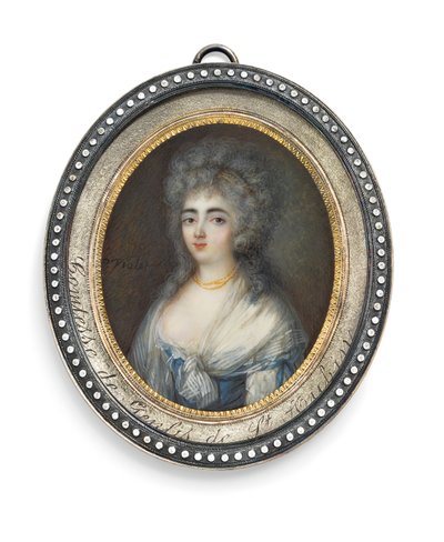Stéphanie Félicité Ducrest de Saint-Aubin, Comtesse de Genlis - Pierre Noel Violet