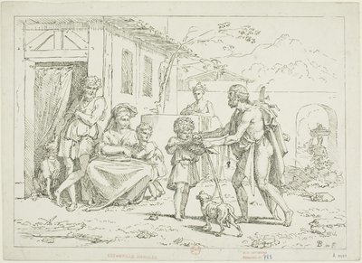 Homère - Pierre Nolasque Bergeret