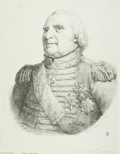 Portrait of Louis XVIII - Pierre Nolasque Bergeret