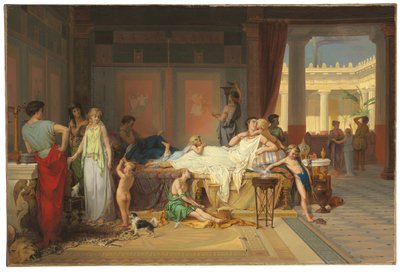 La Dernière Heure de Pompéi - La Maison du Poète - Pierre Oliver Joseph Coomans