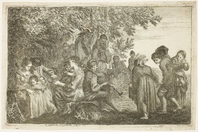 Fête du jardin - Pierre Parrocel