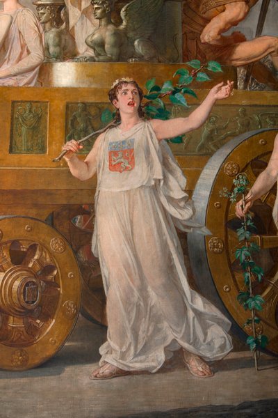 Fresque « Le Triomphe de la République » - Pierre Paul Lêon Glaize