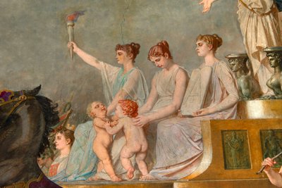 Fresque « Le Triomphe de la République » - Pierre Paul Lêon Glaize