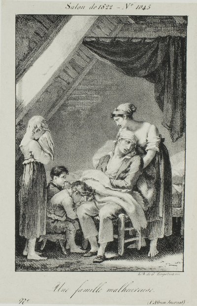 Une famille misérable - Pierre Paul Prud