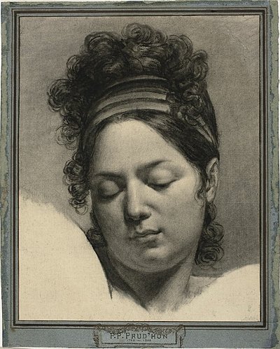 Tête de femme - Pierre Paul Prud