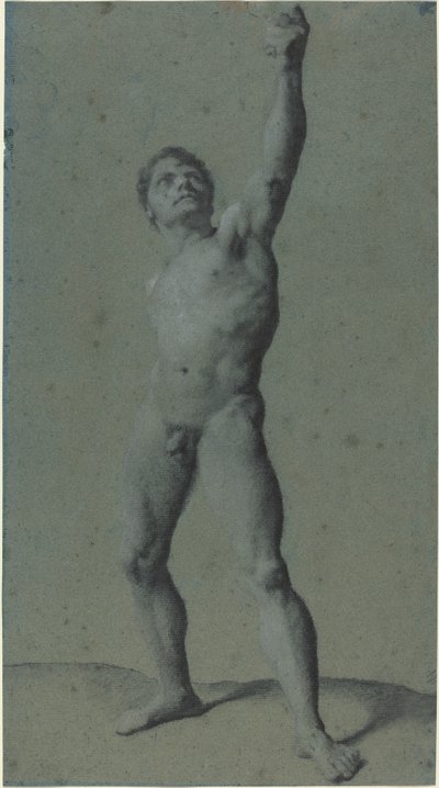 Étude de nu masculin - Pierre Paul Prud