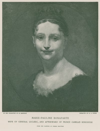 Marie-Pauline Bonaparte - Pierre Paul Prudhon