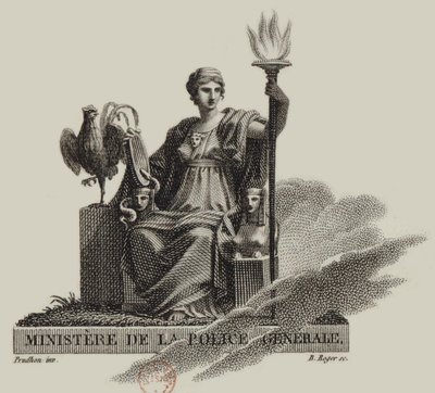 Ministère de la Police générale - emblème - Pierre Paul Prud