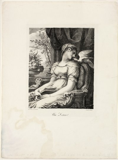 Une Lecture - Pierre Paul Prud