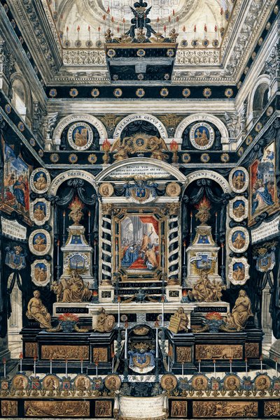 Décoration funéraire à la mémoire de Henri II (1588-1646) de Bourbon, Prince de Condé - Pierre Paul Sevin