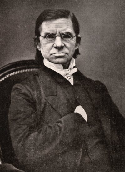 Émile Littré, lexicographe et philosophe français, 19e siècle - Pierre Petit