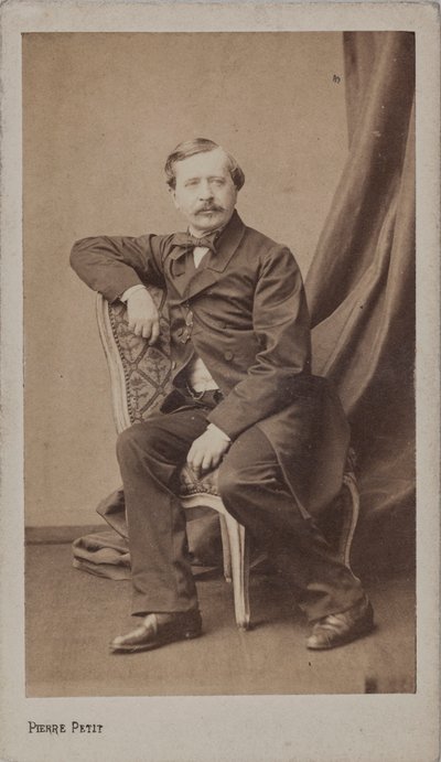 Portrait de Louis de Loménie 1818-1878 - Pierre Petit