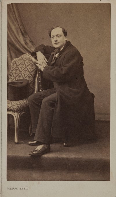 Portrait du poète Théodore de Banville 1823-1891 - Pierre Petit