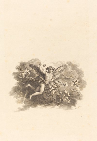 Fleuron pour les pages de titre - Pierre Philippe Choffard