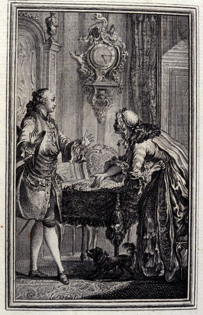 Le Gascon puni - Pierre Philippe Choffard