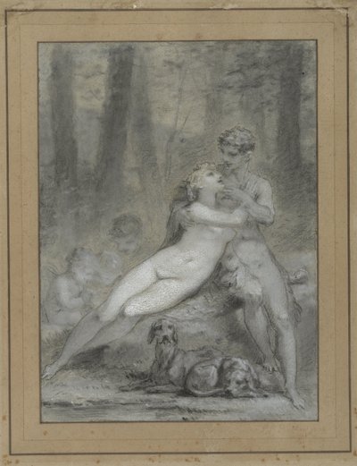 Vénus et Adonis - Pierre Prud