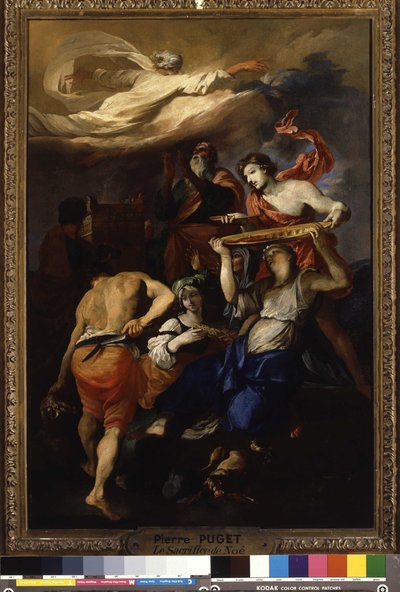 Le sacrifice de Noé - Pierre Puget