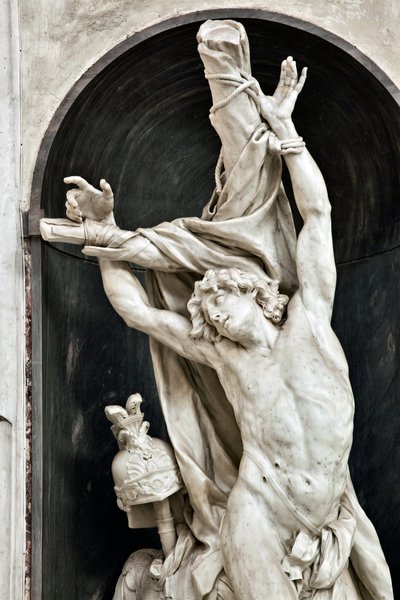 Saint Sébastien (détail) - Pierre Puget