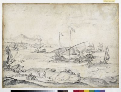 Vue du port de Marseille - Pierre Puget