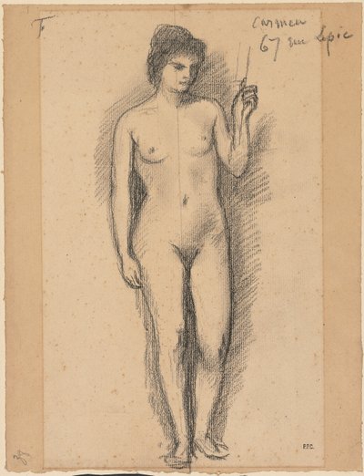Carmen - Pierre Puvis de Chavannes