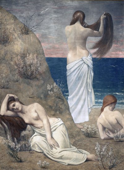Jeunes filles au bord de la mer - Pierre Puvis de Chavannes