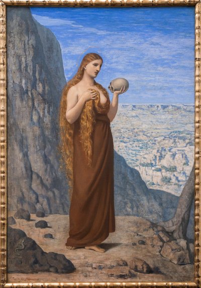 Marie Madeleine dans le désert - Pierre Puvis de Chavannes