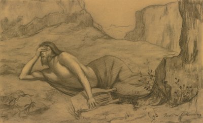 Orphée - Pierre Puvis de Chavannes