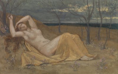 Tamaris, vers 1886-87 - Pierre Puvis de Chavannes