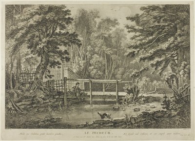 Le pêcheur - Pierre Quentin Chedel
