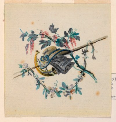 Trophées avec attributs historiques - Pierre Ranson