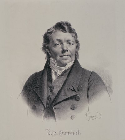 Johann Nepomuk Hummel (1778-1837) - Pierre Roch Vigneron
