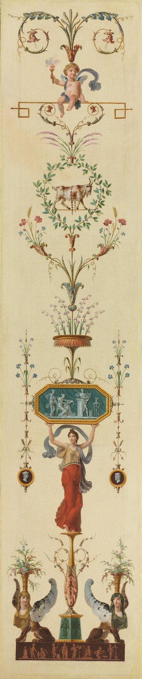 Panneau décoratif, années 1790 - Pierre Rousseau
