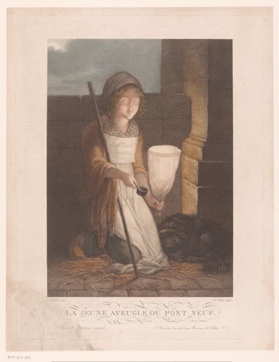 Jeune aveugle du Pont Neuf - Pierre Simon (II)
