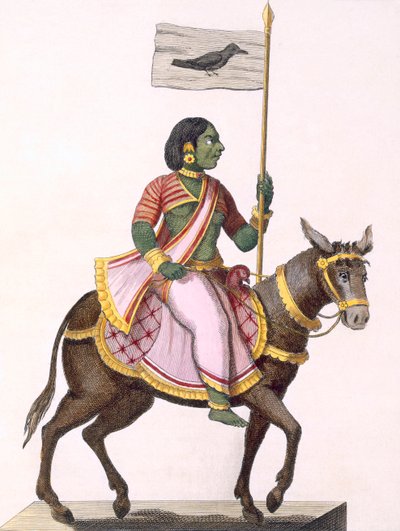 Moudevi, déesse de la discorde et de la misère, 1782 - Pierre Sonnerat