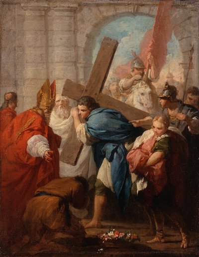 Héraclius portant la croix, c.1728 - Pierre Subleyras