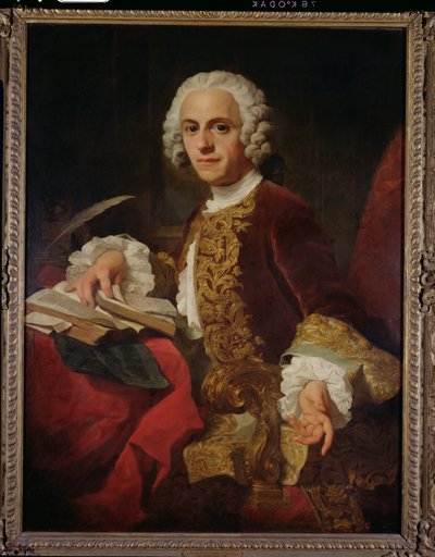 Portrait de Horatio Walpole (1723-1809) 2e baron Walpole de Wolterton - Pierre Subleyras